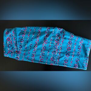 LuLaRoe Vibrant Geometric Patterned OS Leggings